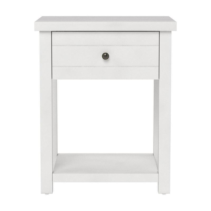 Harmony Wood Accent Table Matte White - Hillsdale Furniture, 5 of 20