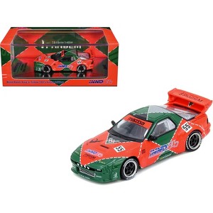 Mazda RX7 (FC3S) "Pandem Aero" RHD #55 Red & Green "Hong Kong Toycar Salon 2025 Event Ed" 1/64 Diecast Model Car by Inno Models - 1 of 4