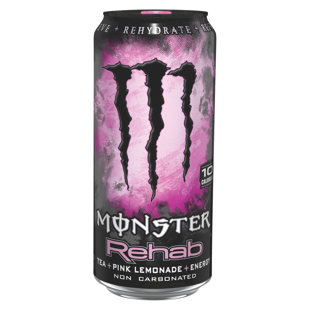 UPC 070847015246 product image for Monster Rehab Tea + Pink Lemonade Energy Drink 16 oz | upcitemdb.com