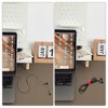 Unique Bargains Magnetic Cable Ties 7.48" Length 5 Pcs - 2 of 4