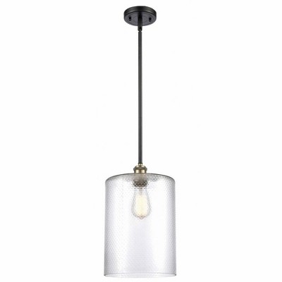 Cobbleskill - 1 Light Stem Hung Mini Pendant In Industrial Style-14 Inches Tall and 9 Inches Wide