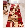 Well Woven Deco Rings Geometric Modern Casual Area Rug - 2 of 4