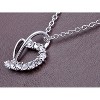 Anna-Kaci Crystal Silver Element Classic Fashion Pendant Necklace - 2 of 4