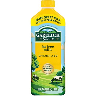 Garelick Farms Fat-Free Skim Milk - 0.5gal