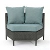 GDFStudio Harper Outdoor Wicker 8 Seater Sectional Sofa Set - 4 of 4