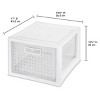 Sterilite Small Deep Modular Drawer White Target