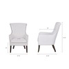NicBex Polyester Accent Chair,Upholstered Living Room Chairs with High Quilted Back and Studs Lining the Arms,Accent Chairs for Living Room - 3 of 4