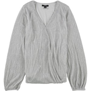 Alfani Womens Shimmer Pullover Blouse - 1 of 2