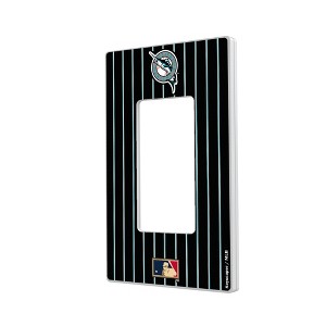 MLB Cooperstown East Teams Pinstripe Hidden-Screw Light Switch Plate for Single Rocker - 1 of 4