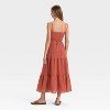 Women's Button-Front Smocked Maxi Sundress - Universal Thread™ - 2 of 3
