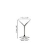 Riedel (Set of 2) 8.875 fl oz Extreme Martini Glasses - 2 of 4