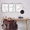 Stupell Industries Simple Line Doodle Playing Sports, 16" x 20" - 3 of 4