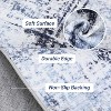 Washable Rug - Non-Slip Non-Shedding Contemporary Carpet Soft Thin Low Pile Floor Covering for Living Room, Bedroom Nursery - 4 of 4