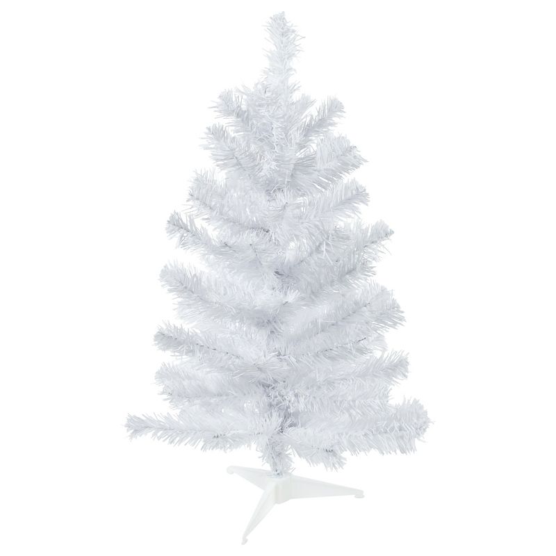Northlight 2' Unlit Artificial Christmas Tree White Balsam Mini Pine, 1 of 7