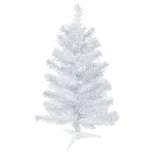 Northlight 2' Unlit Artificial Christmas Tree White Balsam Mini Pine