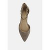 Buqisi Chain Embellished Flat Womens Sandals - 4 of 4