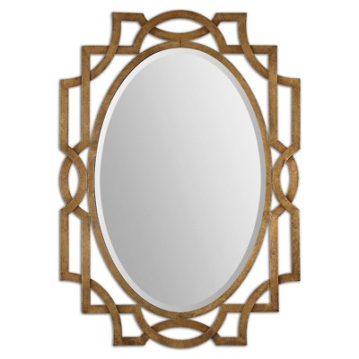 gold nursery mirror