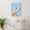 Amanti Art These Boots Blue II by Vertigo Artography Canvas Wall Art Print Framed - 4 of 4