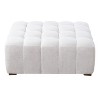 Scott Living Luna Boucle Ottoman 44.5"D X 35.5"W X 18.5"H - 4 of 4