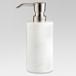 Marble Soap/Lotion Dispenser White - Project 62