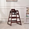 Lycvki Solid Wood Feeding, Eat & Grow Portable High, Easy to Clean Baby Booster Chair - 4 of 4