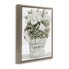 Stupell Industries Farmhouse Planter White Rose Blossoms, 18" x 18" - 3 of 4
