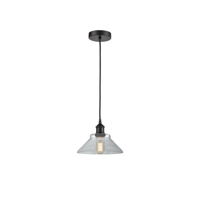 Orwell - 1 Light Cord Hung Mini Pendant In Industrial Style-7.75 Inches Tall and 8.38 Inches Wide