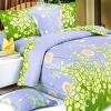 Slickblue Cotton Bedding Sheet Set - 300 Thread Count, Grapevine or Dandelion Design, 4 Sizes Available - 2 of 3