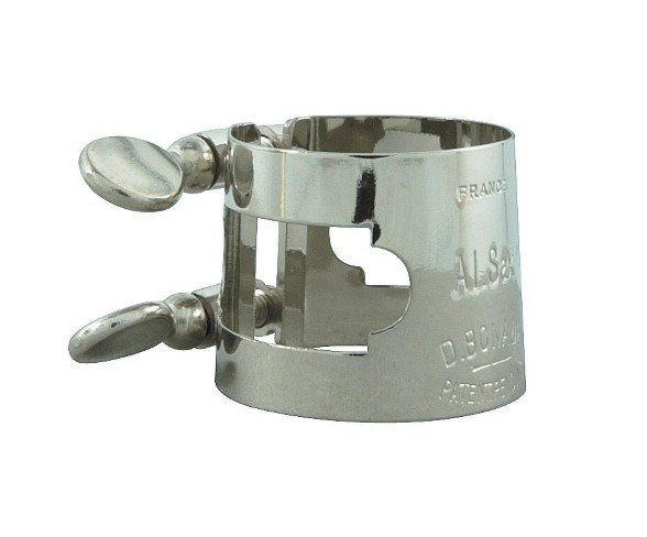 Bonade Alto Saxophone Ligature Alto Sax - Nickel - Regular