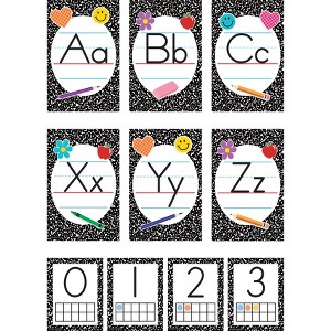 Teacher Created Resources® Cool for School Composition Alphabet Bulletin Board Set, 37 Pieces - 1 of 2