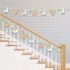 Big Dot of Happiness Whole Llama Fun - Llama Fiesta Baby Shower or Birthday Party DIY Decorations - Clothespin Garland Banner - 44 Pieces - 2 of 4