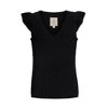 Hope & Henry Womens' Flutter Sleeve Sweater Top - 4 of 4