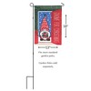 Dicksons Magnolia Garden Outdoor Flag Decoration For Garden, Yard, Or Walkway Standard 13 x 18, Weather Resistant Polyester, Gnome for Christmas - 2 of 2