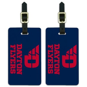 University of Dayton Secondary Luggage ID Tags Suitcase Carry-On Cards - Set of 2 - 1 of 4