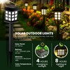 GIGALUMI Warm White Solar Path Lights, Waterproof LED with 10-Hour Runtime for Gardens, Patios & Driveways - 3 of 4