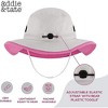 Kids Sun Hat for Girls & Boys with UV Protection - Toddler Beach Hat for Fishing Safari Play Hat with Sunglasses (2-7 Years) - 3 of 4