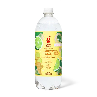 Ginger Mule Sparkling Water - 1L Bottle - Good & Gather™