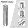 Unique Bargains 304 Stainless Steel Durable Multipurpose Precision Structure Mechanical Fasteners - 2 of 4