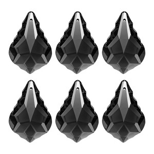 Unique Bargains Hanging Ornament DIY Craft K9 Crystal Pendant Teardrop beads 6 Pcs - 1 of 4