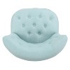 Modern Velvet Accent Chair with wood legs-Christopher Knight Home - 4 of 4