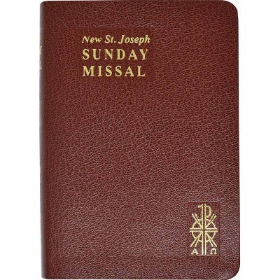 St. Joseph Sunday Missal - by  Catholic Book Publishing & Icel (Hardcover)