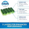 Dawn Power Clean Waved-Shaped Scrubber Sponges, Green - 3 of 4