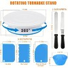 Angel Sar 507-Piece Cake Decorating Set with 3 Springform Pans, Rotating Turntable, Icing Tips, Baking Tools for Beginners, Complete Cake Making Kit - 3 of 4