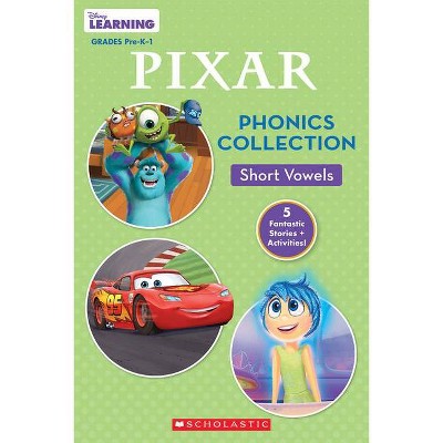 Disney Pixar Phonics Collection: Short Vowels (Disney Learning: Bind-Up) - by  Scholastic (Paperback)