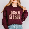 Tailgate Season Block Distressed - Women's Graphic Sweatshirt - 3 of 4