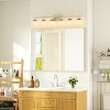 Rectangular Aluminum Framed Wall Bathroom Vanity Mirror - 3 of 4