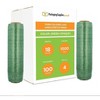 PSBM 4 Rolls Dark Green 18" x 1000 Ft. 100 Gauge Cast Hand Pallet Stretch Wrap - 2 of 4