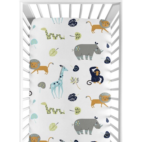 Animal crib hot sale sheet