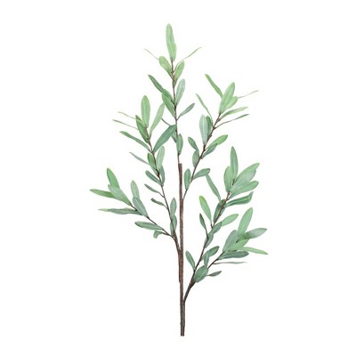 Melrose Olive Leaf Twig Branch (Set of 2)