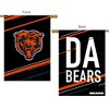 Briarwood Lane Chicago Bears Slogan House Flag NFL Licensed 28" x - 2 of 2